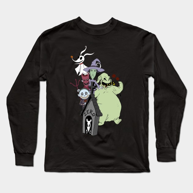 Nightmare Long Sleeve T-Shirt by knightwatchpublishing